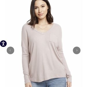 Chaser THERMAL LONG SLEEVE DOUBLE V DROP SHOULDER